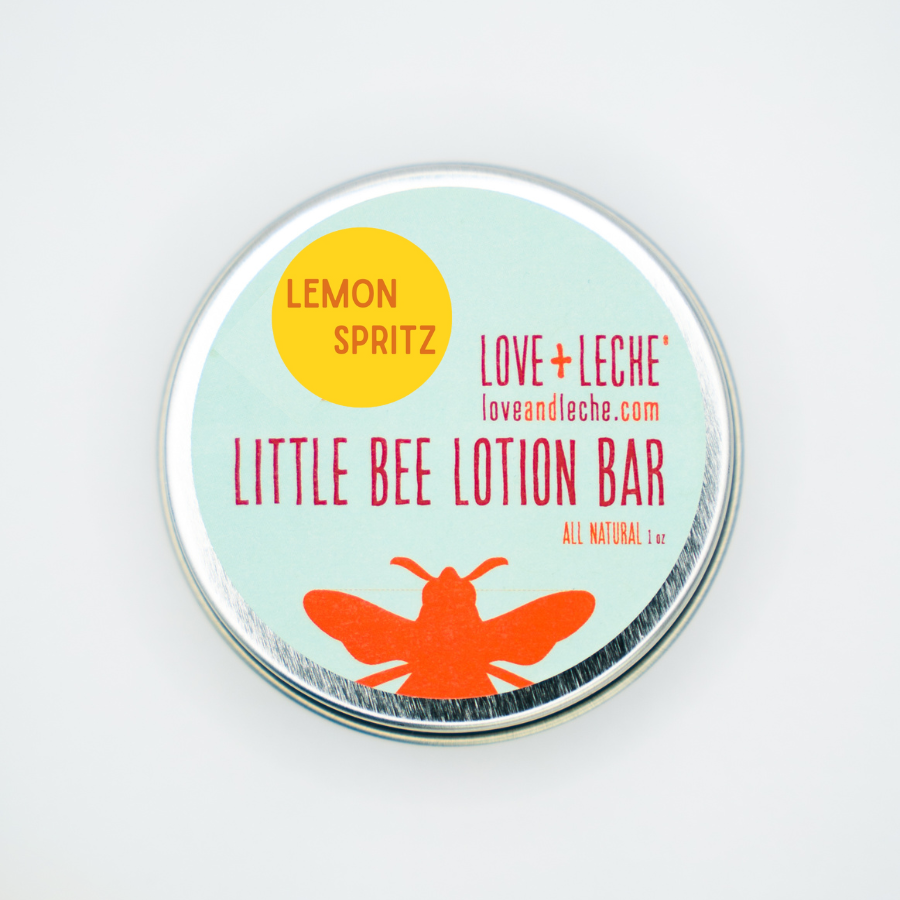 Lemon Spritz Little Bee Lotion Bar