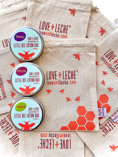 Little Bee Lotion Bar Gift Set - 3 pack